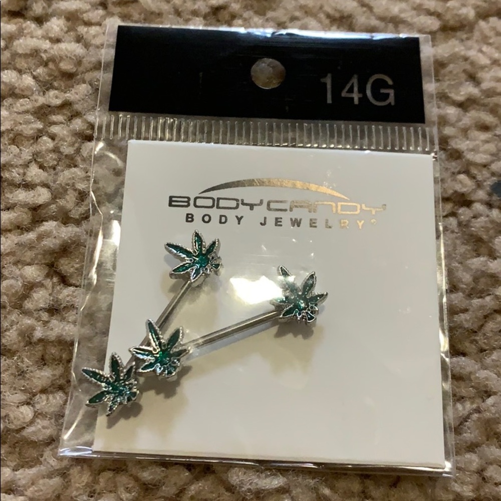 New unopened THC nipple rings
